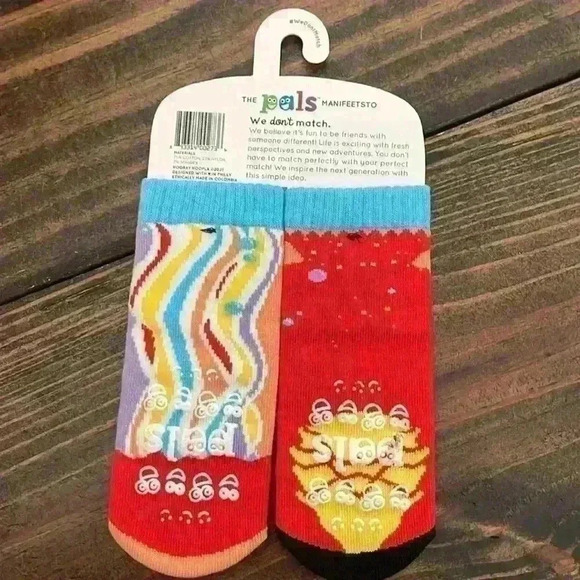 Pals Toddler Crab & Jellyfish Collectible Mismatched Socks - Picture 3 of 6